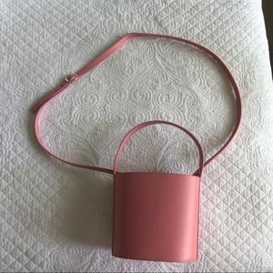 STAUD Pink Bucket Bag